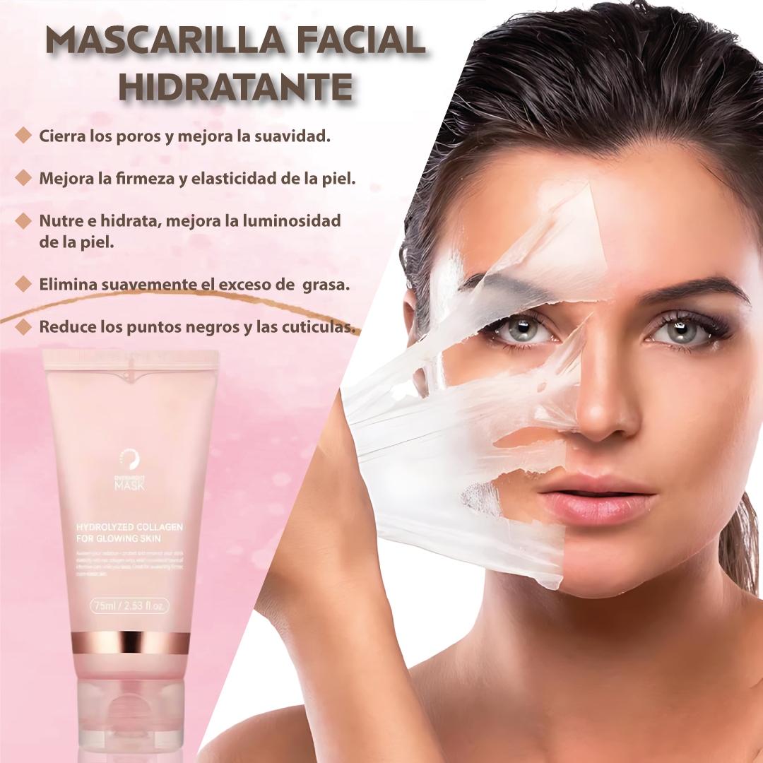 Mascarilla Nocturna de Colágeno – Hidratación Profunda y Rejuvenecimiento Visible
