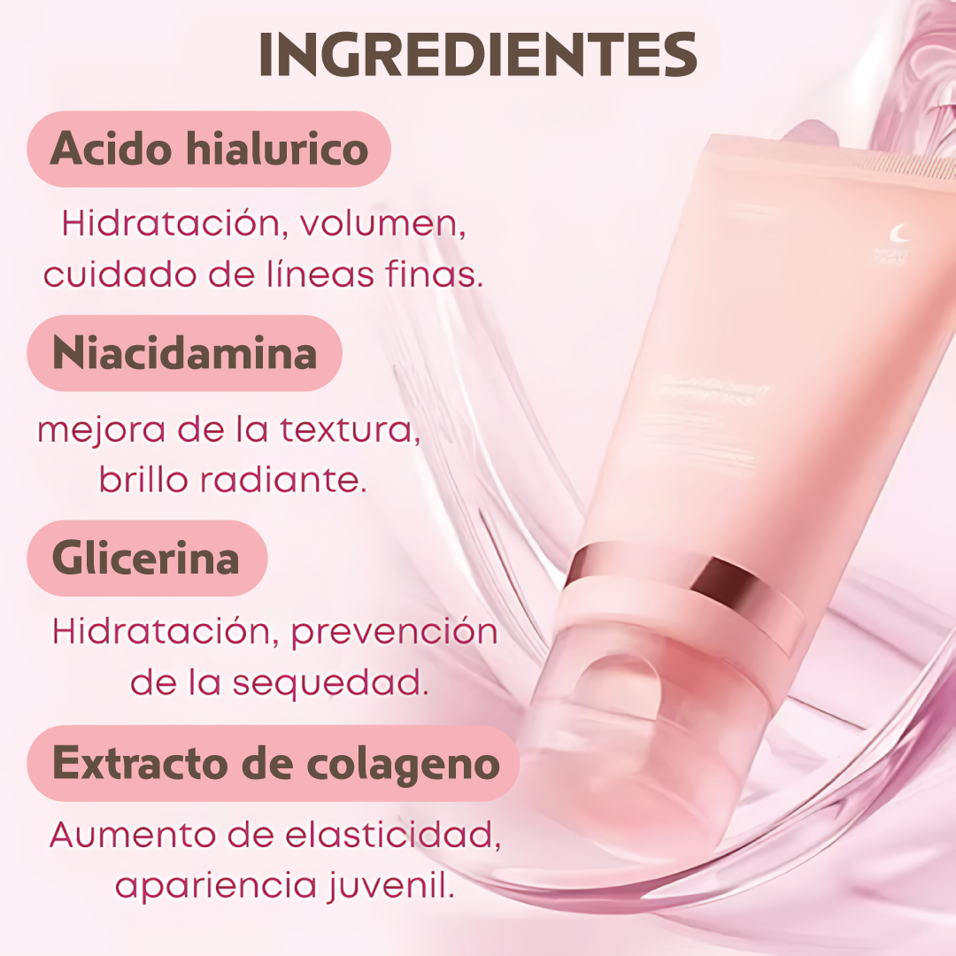 Mascarilla Nocturna de Colágeno – Hidratación Profunda y Rejuvenecimiento Visible