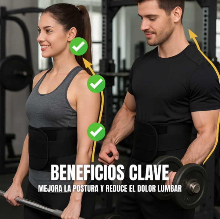 BackRelief Pro – Faja Lumbar de Soporte Avanzado