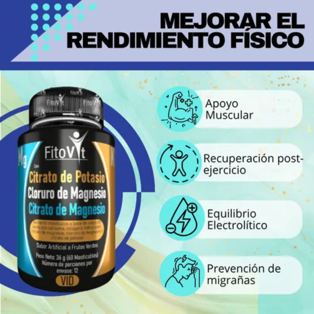 FitoVit Complejo de Magnesio + Potasio