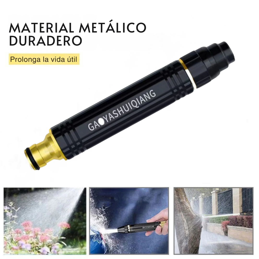 Boquilla de Alta Presión™ – Convierte tu Manguera en un Hidrolavador Portátil