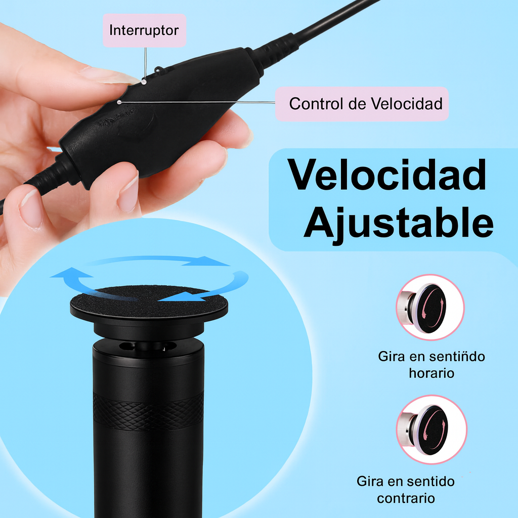 Lima Eléctrica DOLCCIA® – Pies Suaves al Instante