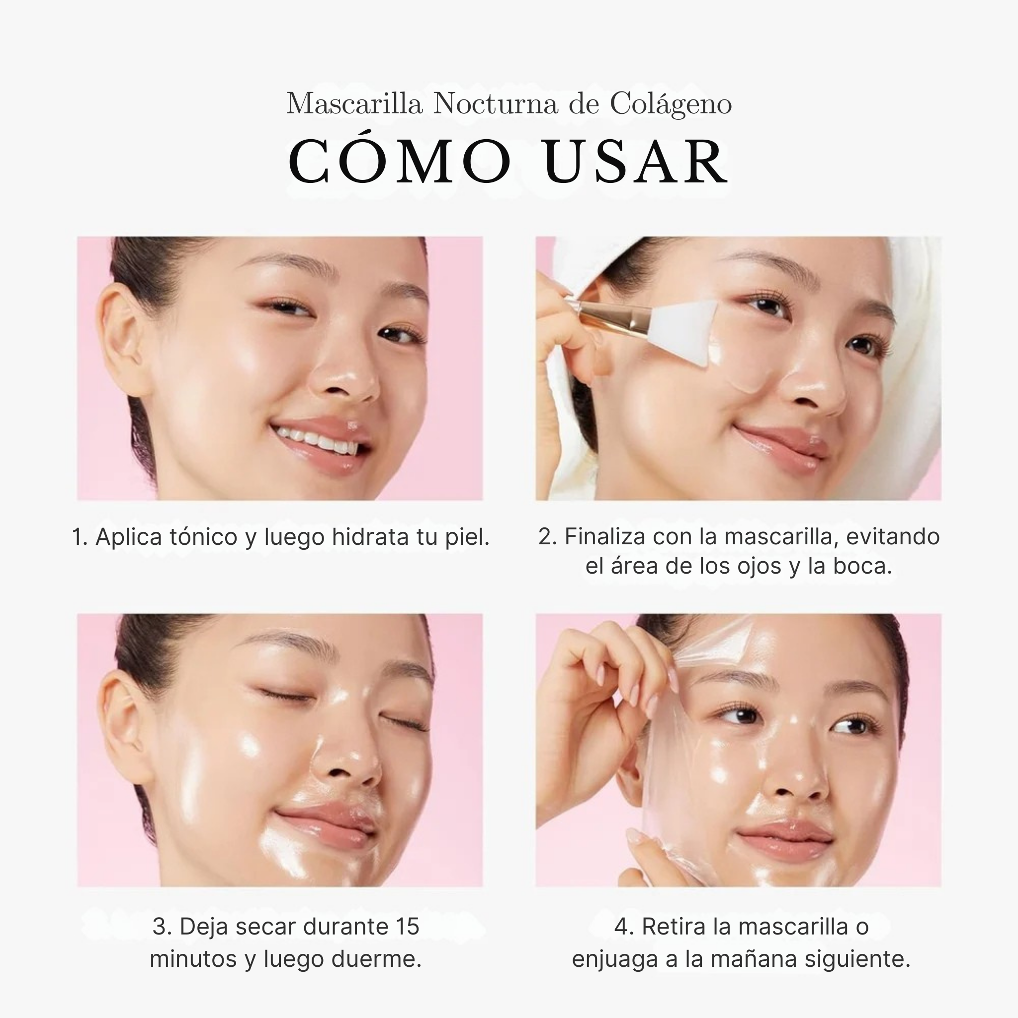 Mascarilla Nocturna de Colágeno – Hidratación Profunda y Rejuvenecimiento Visible