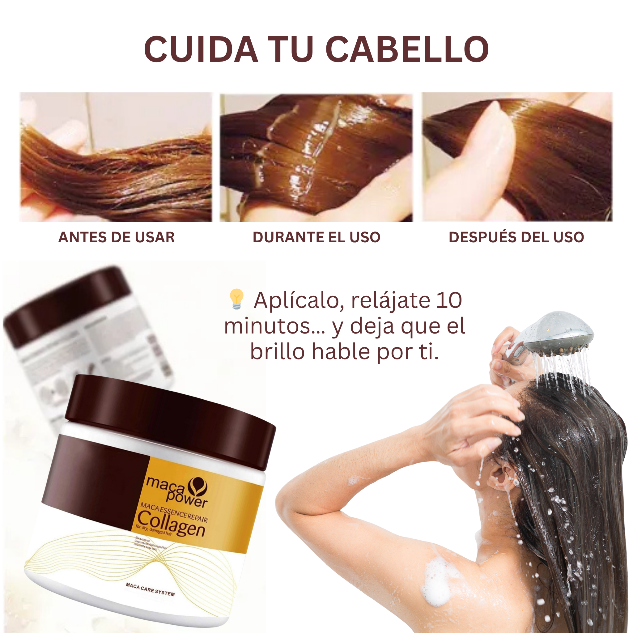 MASCARILLA CAPILAR MILAGROSA – Hidratación Profunda, Brillo Natural y Fuerza Restaurada