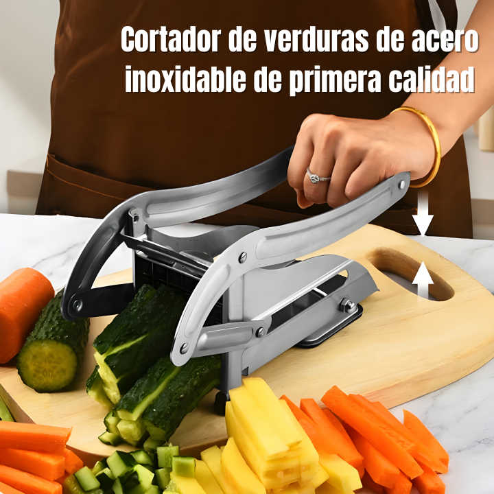 Cortador de verduras premium de acero inoxidable