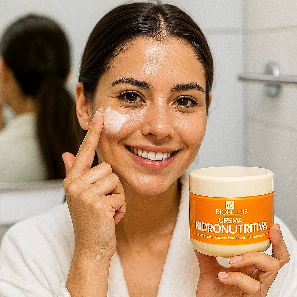 "Crema Hidronutritiva - El revitalizador definitivo de la piel para un brillo radiante y juvenil"
