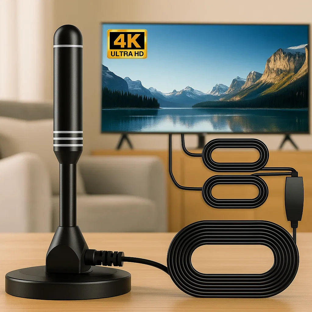 Antena HDTV digital: ¡Mejore su señal en cualquier momento y en cualquier lugar!