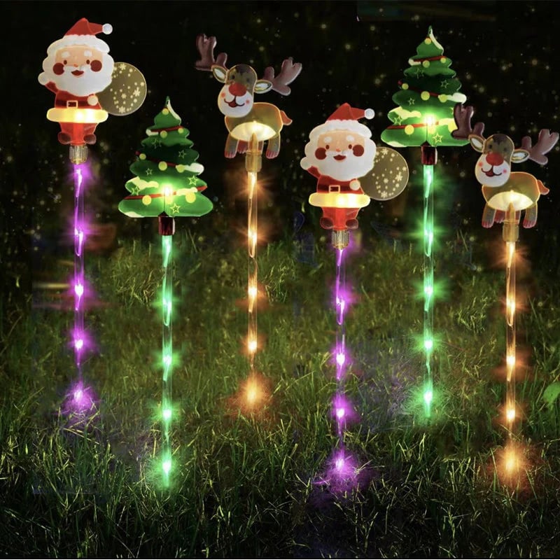🎄🎁Paquete de 6 luces navideñas móviles