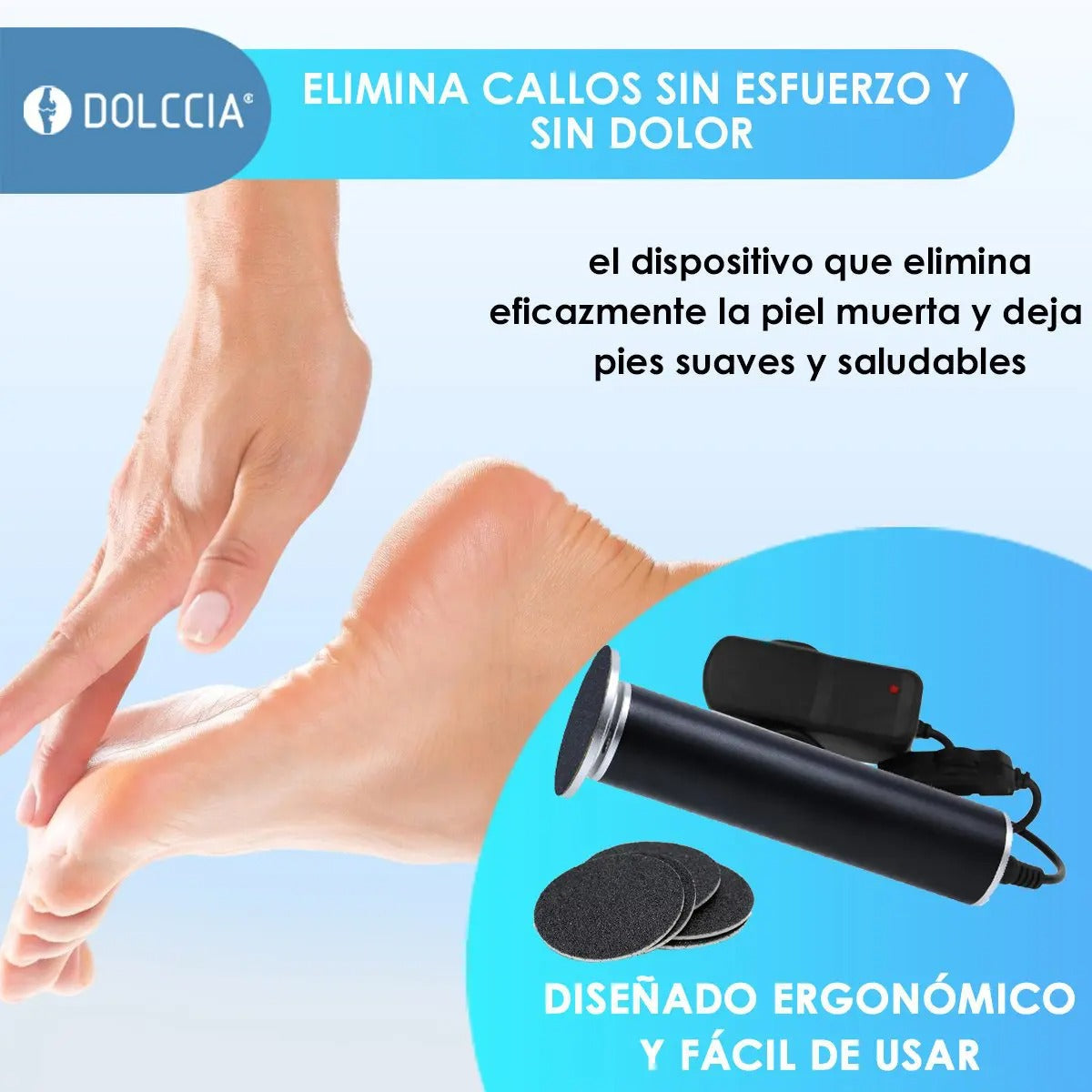 Lima Eléctrica DOLCCIA® – Pies Suaves al Instante
