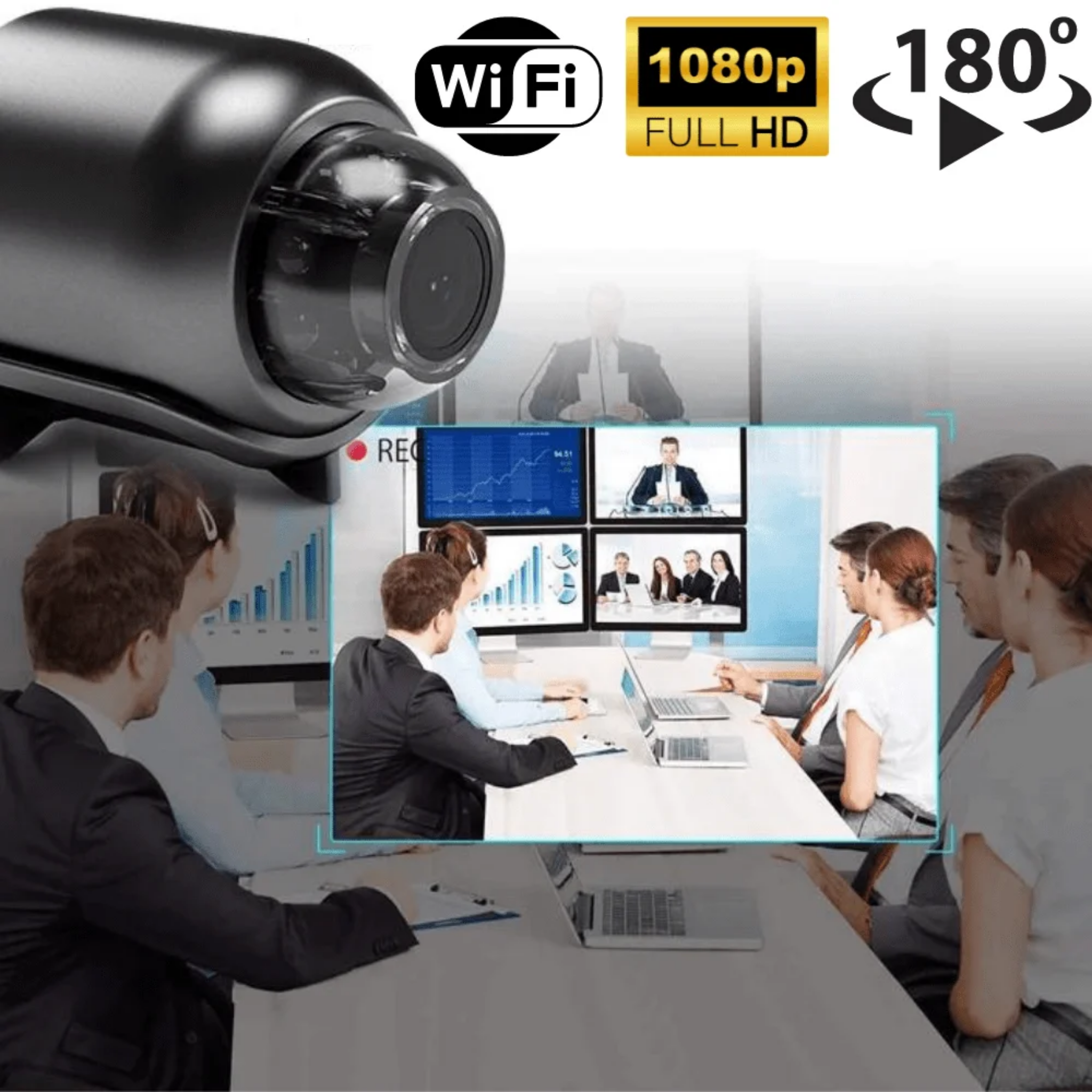 Mini Cámara Espía Full HD con Visión Nocturna