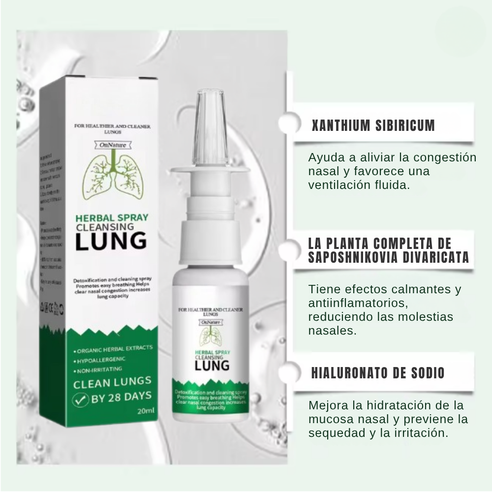 BioBreathe™ – Spray Nasal Natural para Alivio Instantáneo