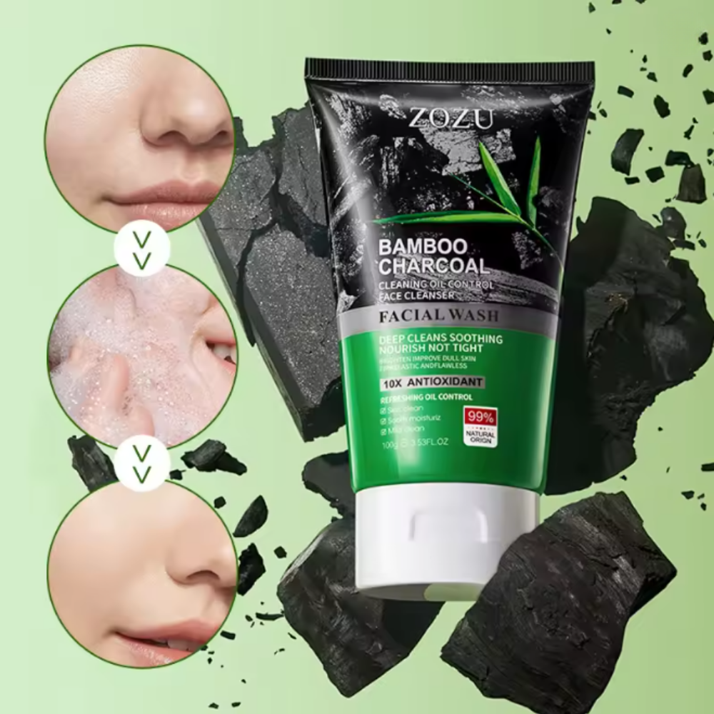 Limpieza Pura™ Carbón de Bambú Facial Wash