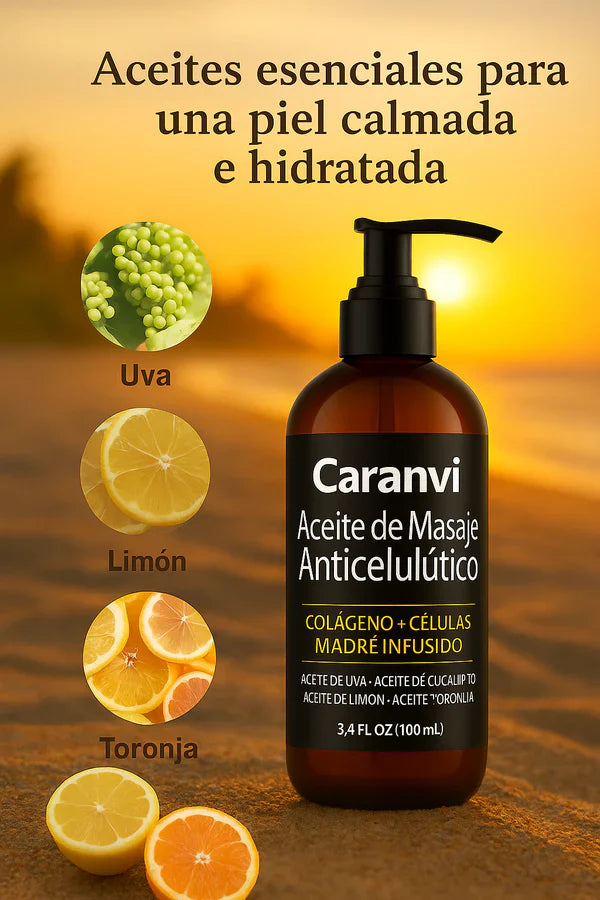 Aceite reafirmante anticelulítico para mujeres