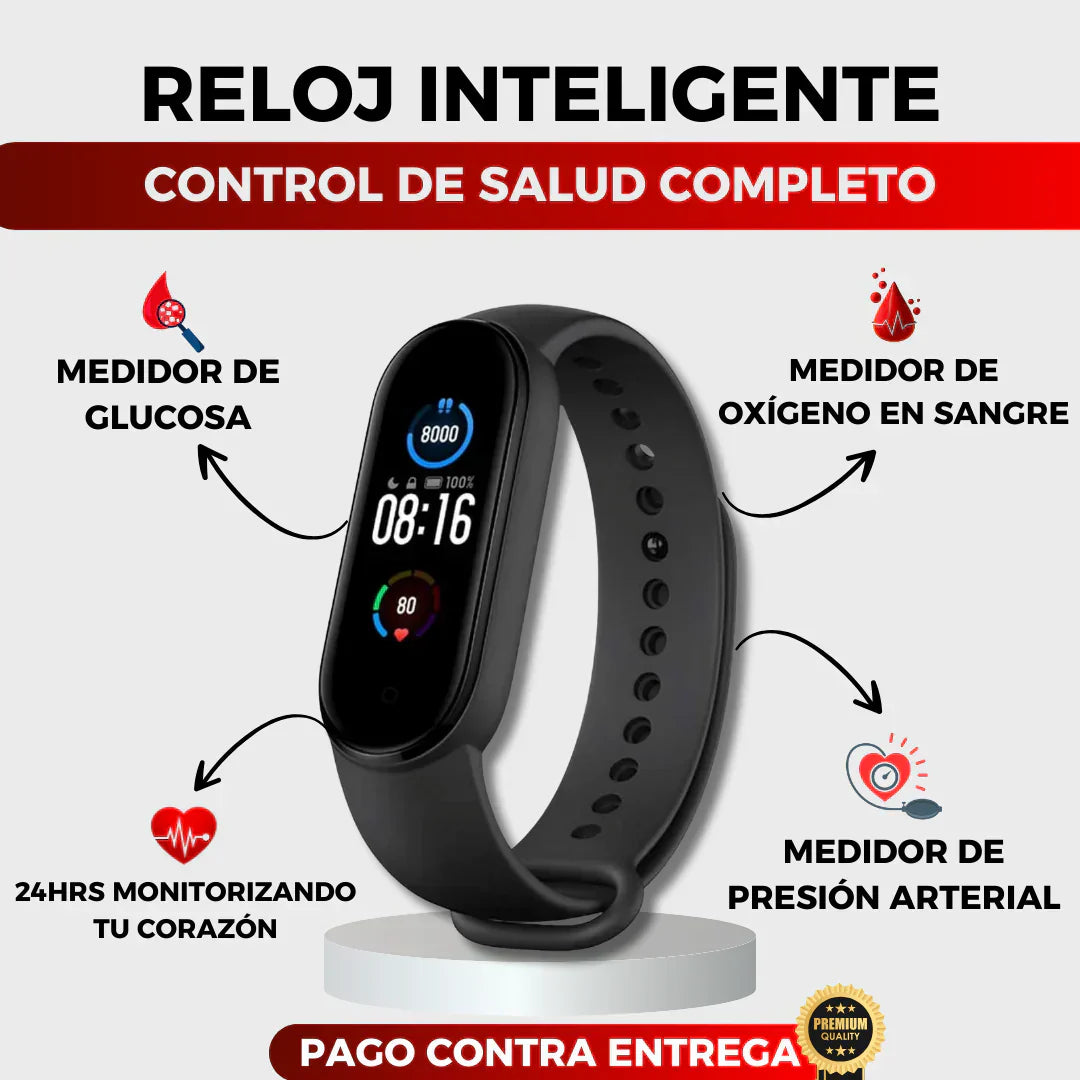 2025 Reloj Inteligente con Medidor de Salud Completo - Envío gratis