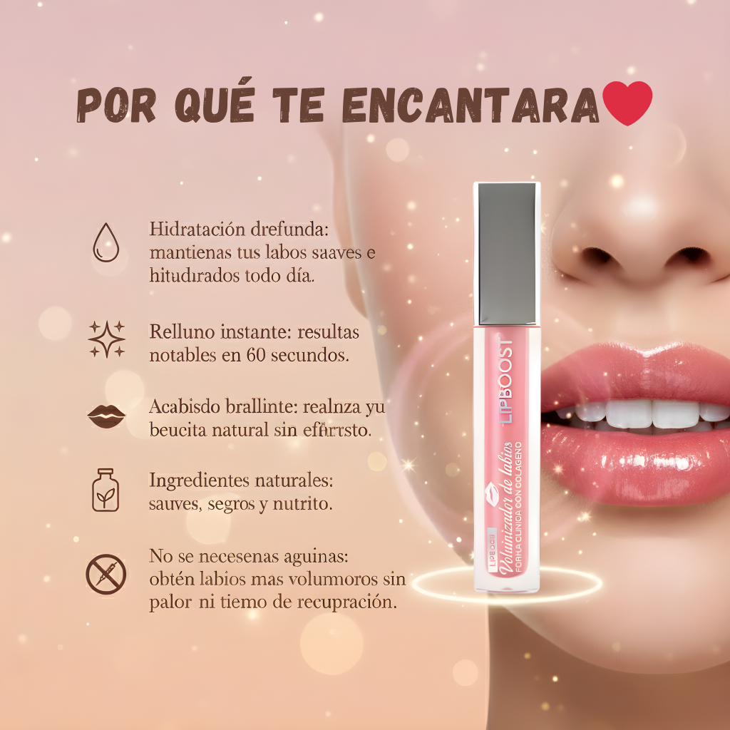 Brillo de Labios - Transforma tus labios al instante: sin agujas ni filtros "OFERTA 2X1"