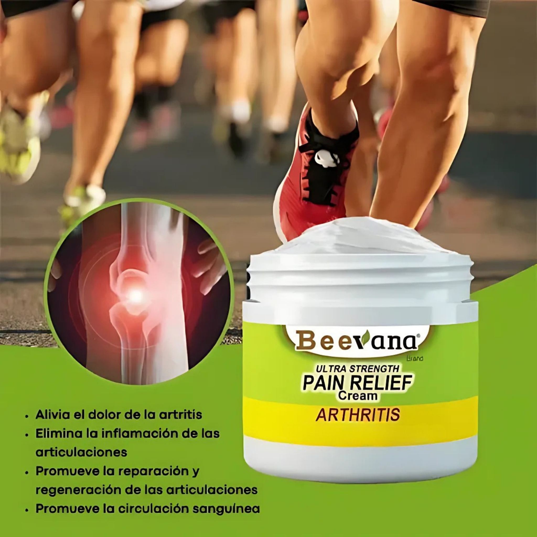 Crema Ultra Fuerte de Alivio Rápido – Dolor de Articulaciones y Músculos