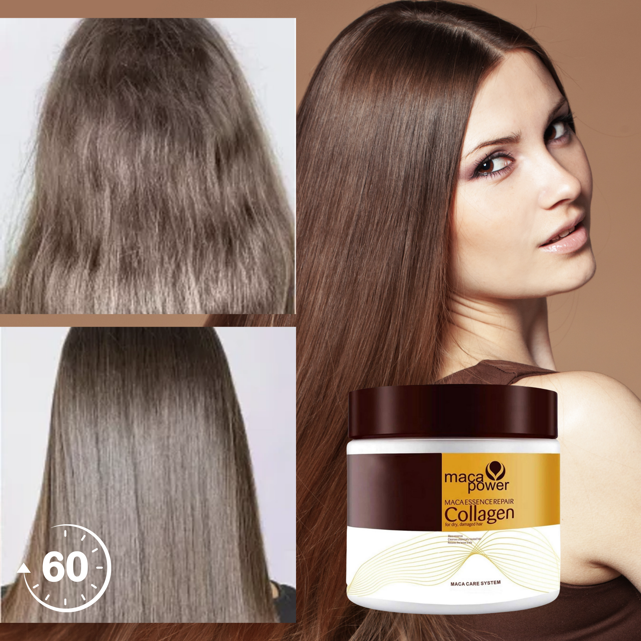 MASCARILLA CAPILAR MILAGROSA – Hidratación Profunda, Brillo Natural y Fuerza Restaurada