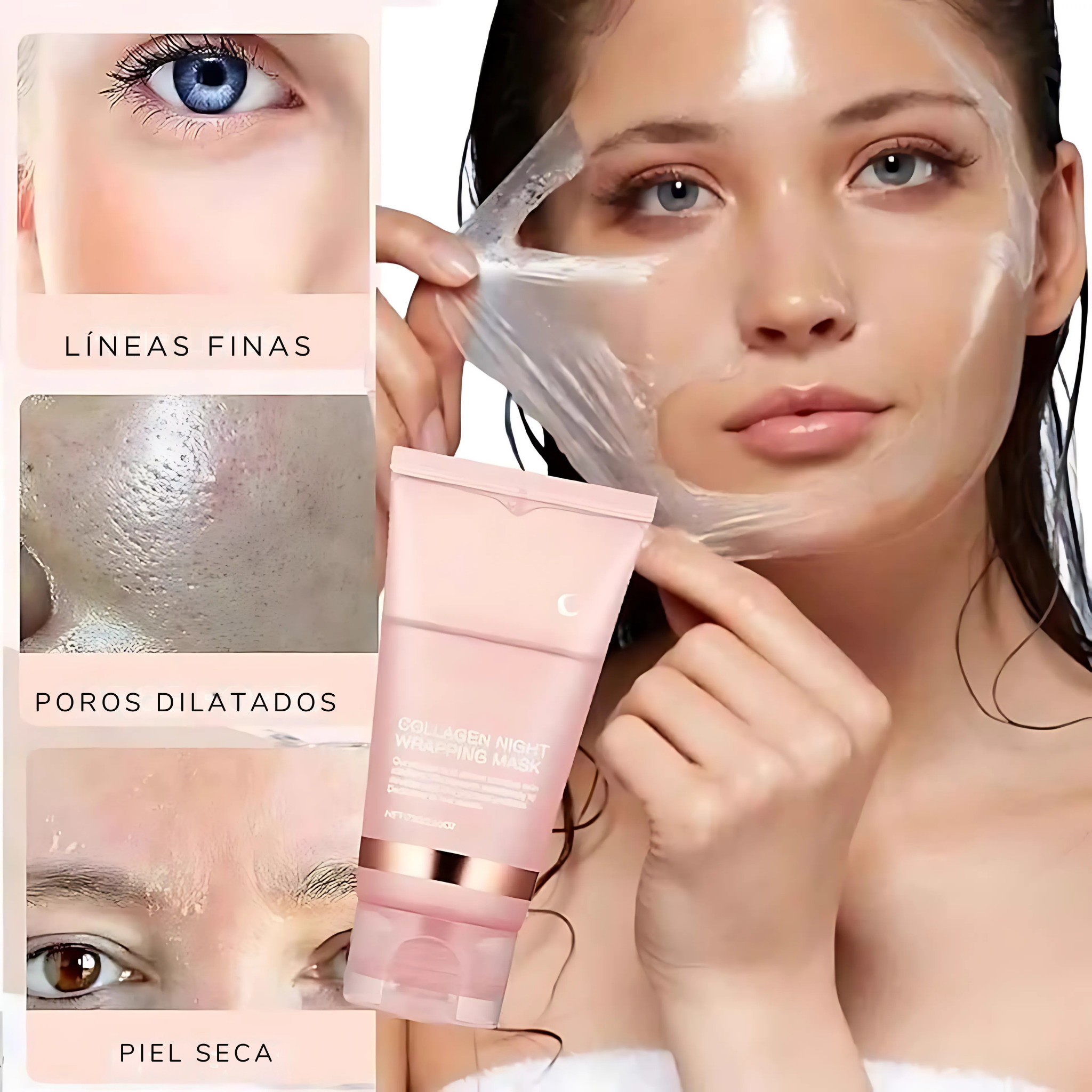 Mascarilla Nocturna de Colágeno – Hidratación Profunda y Rejuvenecimiento Visible