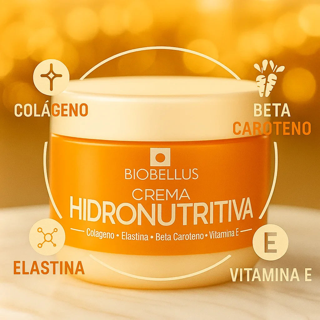 "Crema Hidronutritiva - El revitalizador definitivo de la piel para un brillo radiante y juvenil"