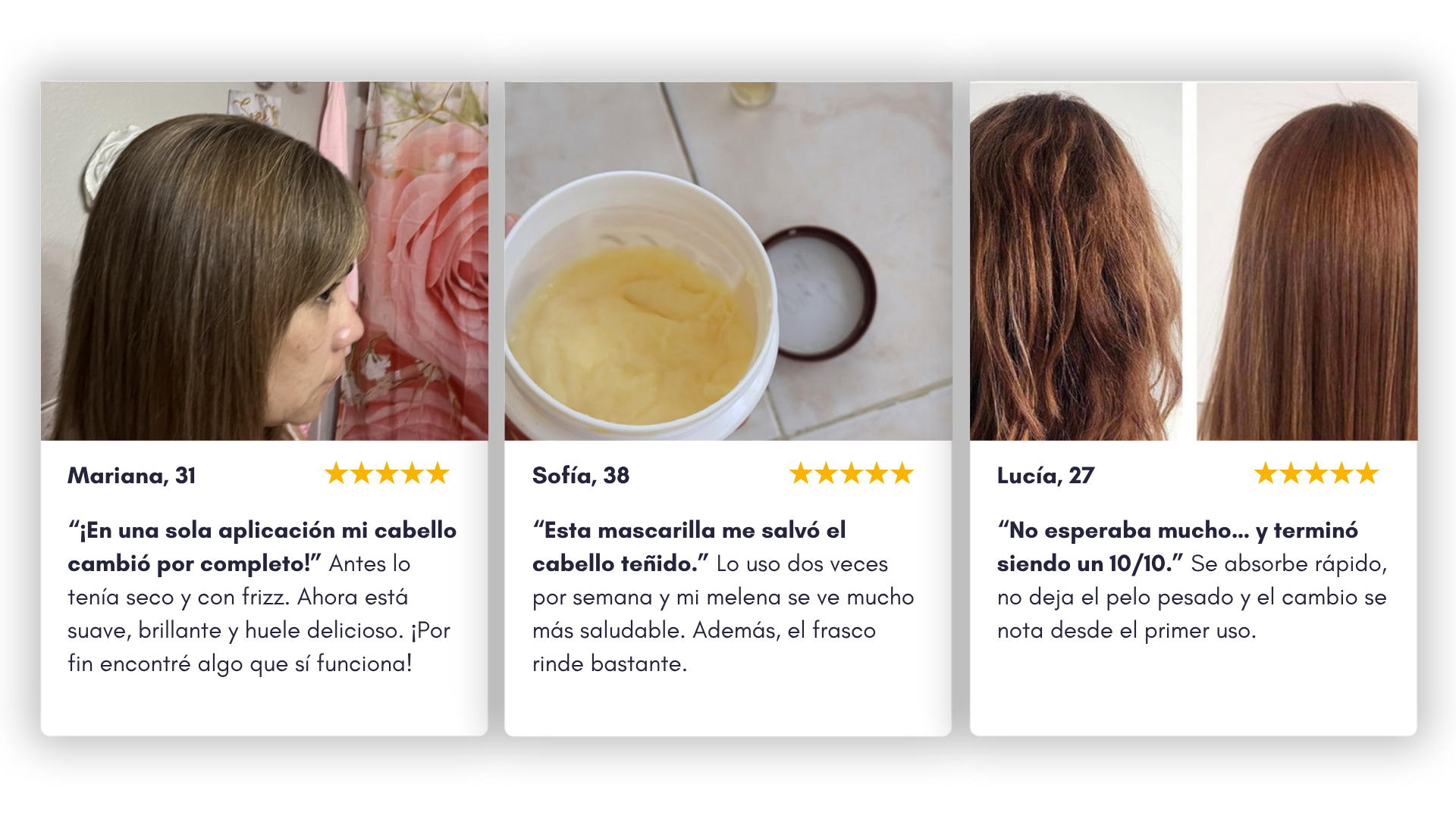 MASCARILLA CAPILAR MILAGROSA – Hidratación Profunda, Brillo Natural y Fuerza Restaurada