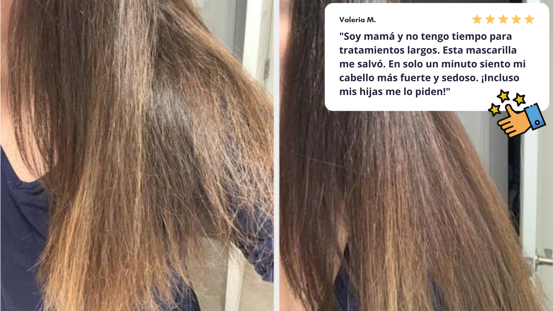 MASCARILLA CAPILAR MILAGROSA – Hidratación Profunda, Brillo Natural y Fuerza Restaurada