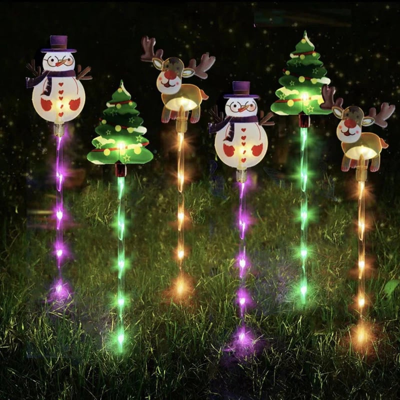 🎄🎁Paquete de 6 luces navideñas móviles