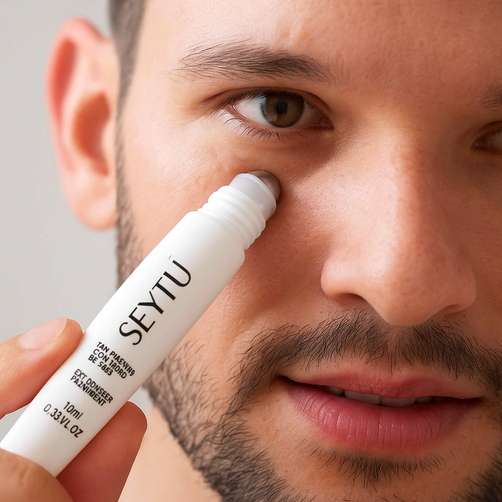 Roller Anti-Ojeras con Ácido Hialurónico – Reduce Bolsas al Instante