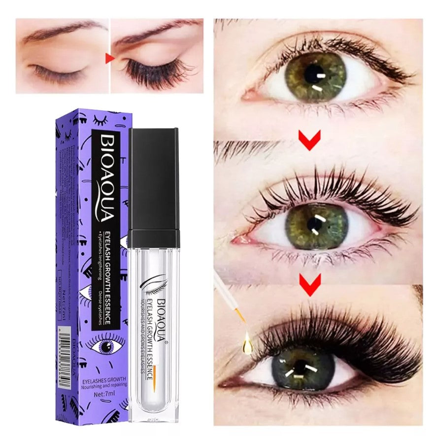 BIOAQUA™️ Crece Cejas y Pestañas al Máximo – 2x1 con Vitamina E